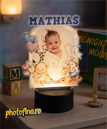 Lampă LED Personalizată - lampa led printesa