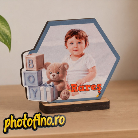 Mărturii magnetice Botez - marturie mini rama