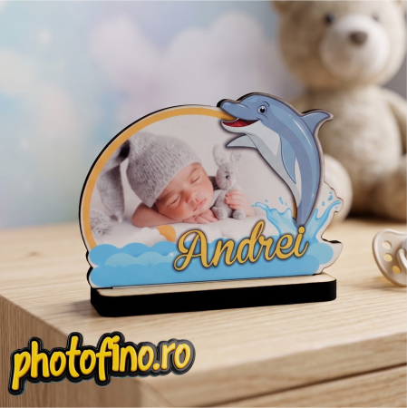 Mărturii magnetice Botez - marturie mini rama
