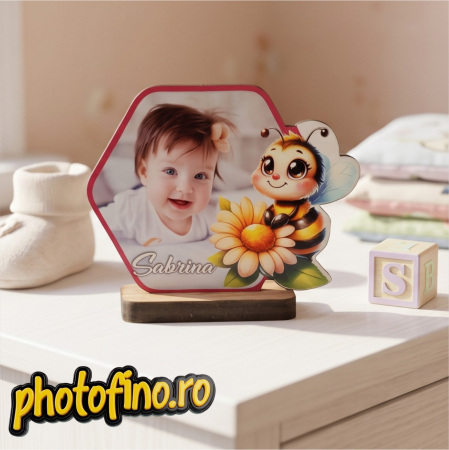 Mărturii magnetice Botez - marturie mini rama