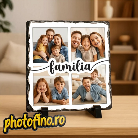 Căni și Ardezie personalizate - placa ardezie