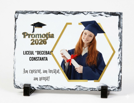 Căni și Ardezie personalizate - placa ardezie