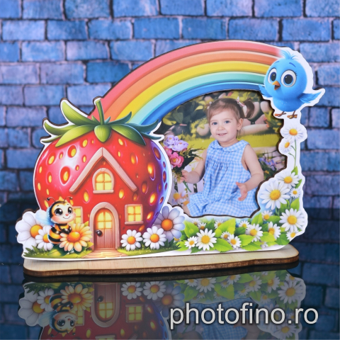 rama lemn - Rama curcubeu