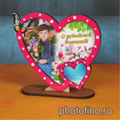 rama lemn - Rama inima