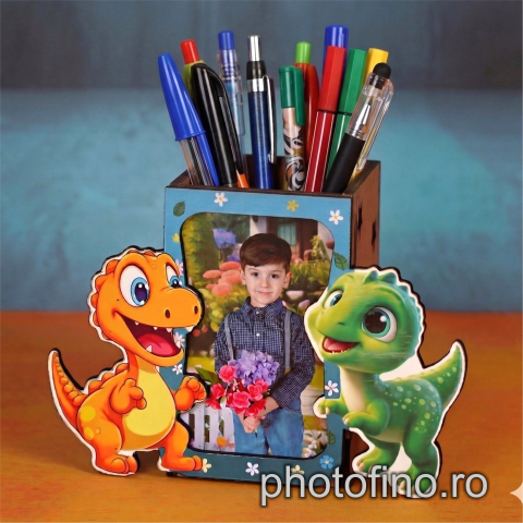 rama lemn - Rama dino suport creion