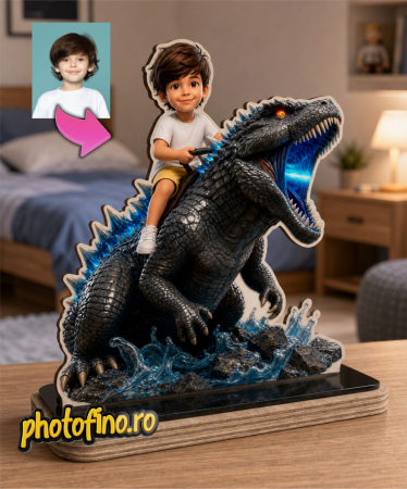 Rame Colecție "Cartoon" - rama godzilla