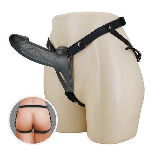 Strap-On Pretty Love Landon cu Extensie pentru Penis și Ham Ajustabil, Negru [8]