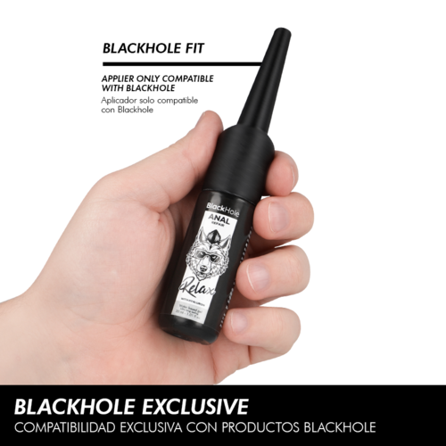 Aplicator pentru Lubrifiant Anal Black Hole, Mărimea S, Compatibil 30 ml [4]