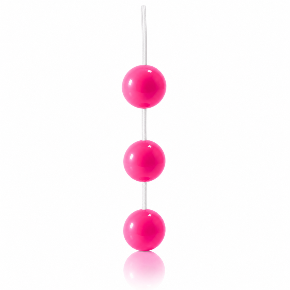 Bile anale Baile Strip Pink – 3 bile, 20 cm [2]