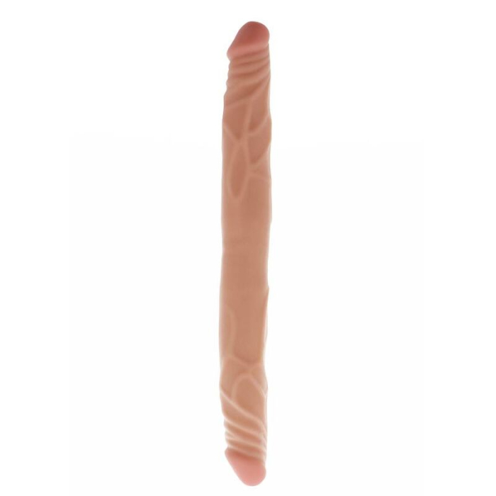 Dildo Dublu Get Real, Realistic, Flexibil, 35cm, Piele, PVC [2]