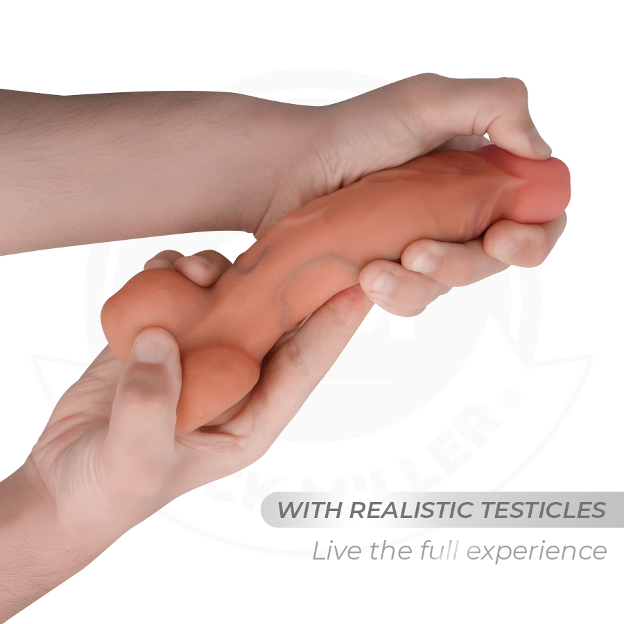 Dildo hiperrealist articulabil Cock Miller 17,8 cm [6]