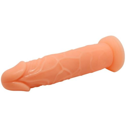 Dildo realist BAILE Vive cu ventuză, 19,8 cm, culoarea pielii [4]