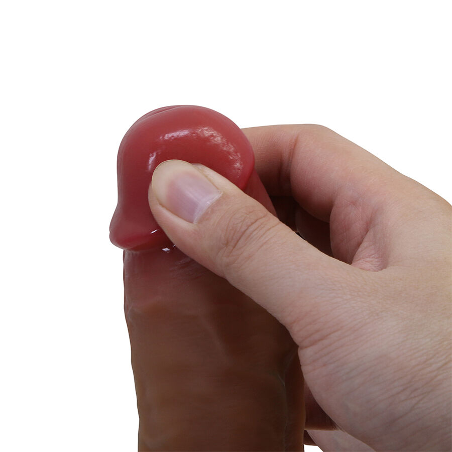 Dildo realist cu ventuză Pretty Love Curtis 17,3 cm [8]
