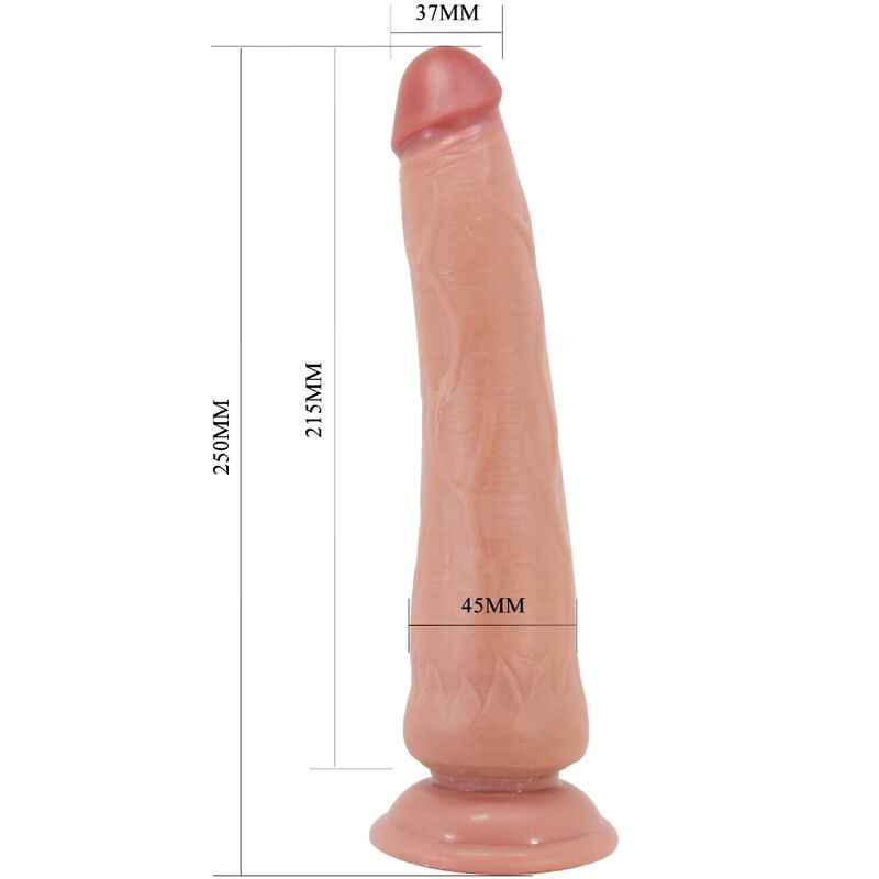 Dildo realist Pretty Love Tiemeyer Model 2 cu ventuză 25 cm [6]