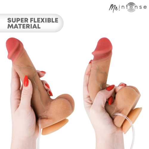 Dildo Realist MR INTENSE Danny din Silicon cu Funcție de Ejaculare și Ventuză, 20,5 cm [5]