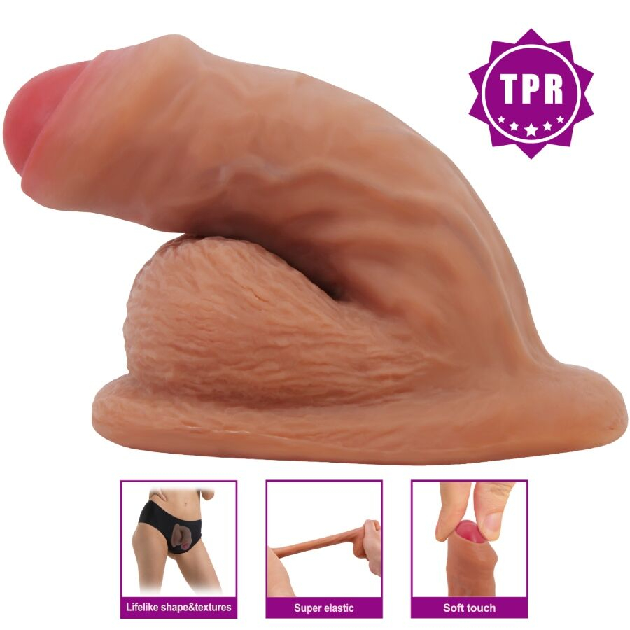Dildo ultra-realist cu ventuză Pretty Love Warnell 9,5 cm [5]