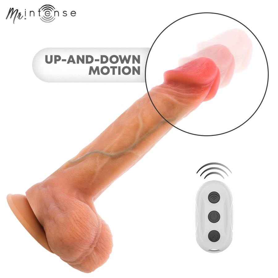 Dildo vibrator cu încălzire Mr. Intense Logan 20 cm [6]