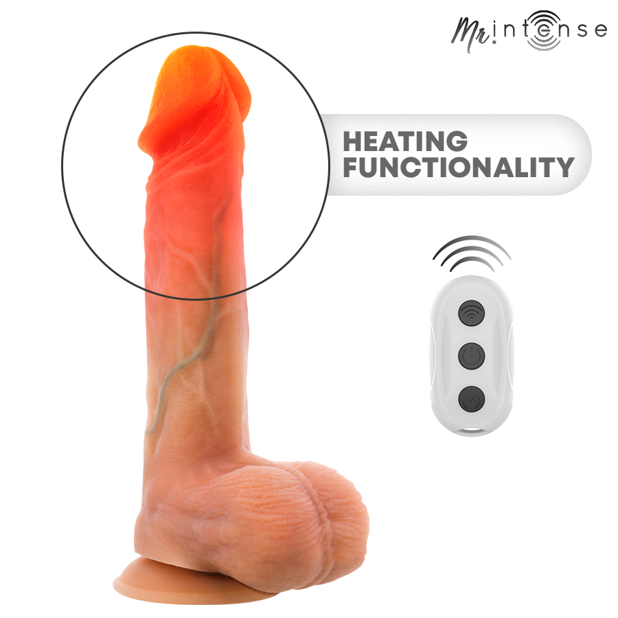 Dildo vibrator cu încălzire Mr. Intense Logan 20 cm [8]