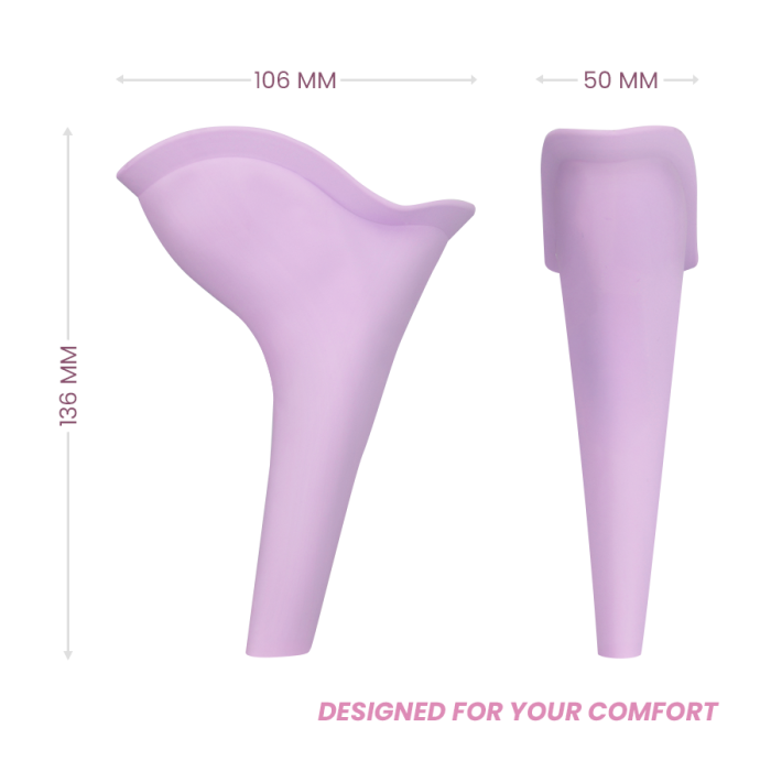 Dispozitiv Urinare Portabil Unisex Kibi Intimichic, De Unica Folosinta, Capacitate 600 ml, Absorbant cu Gelificare Rapida, Set 1 bucata [4]