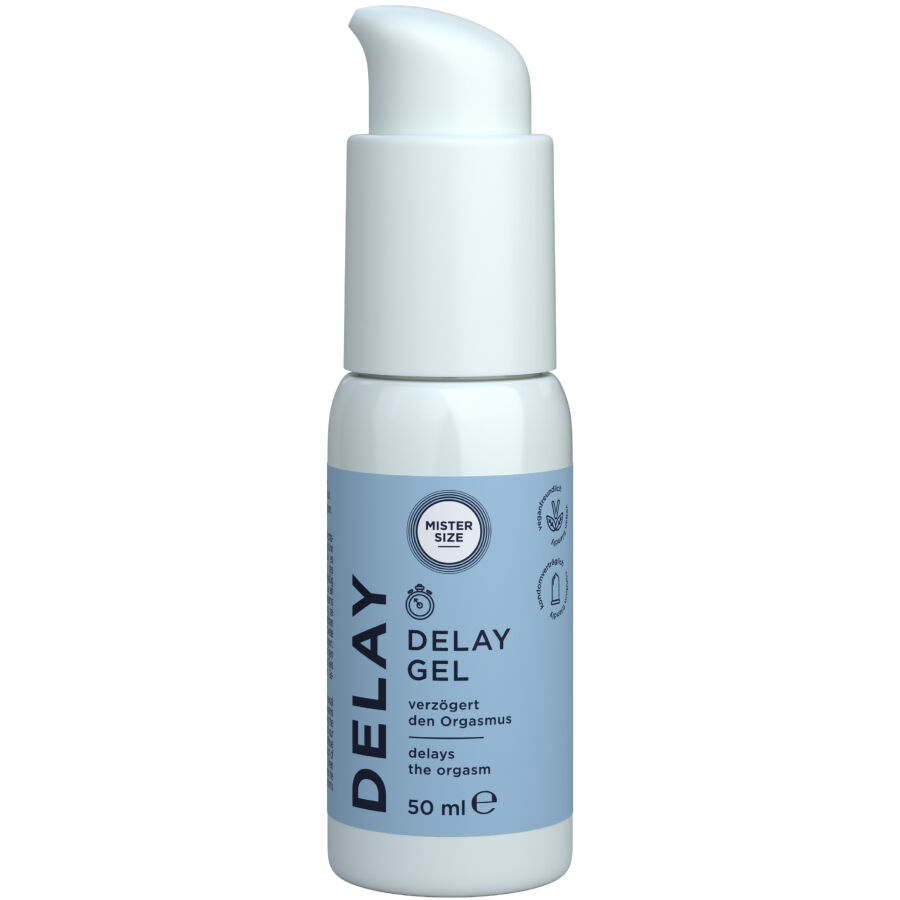 Gel Delay MISTER SIZE pentru Bărbați, Efect de Întârziere și Răcorire, 50 ml [2]