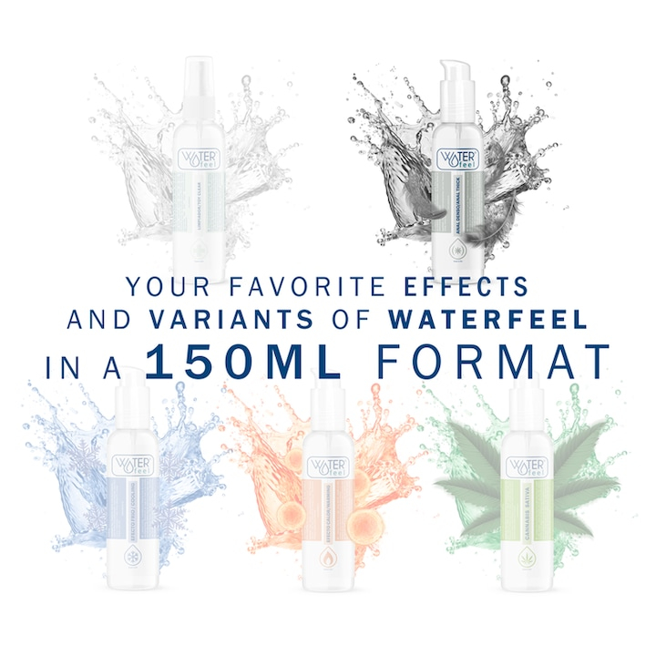 Gel lubrifiant anal, WATERFEEL 150 ml, pe baza de apa, compatibil cu prezervative [7]
