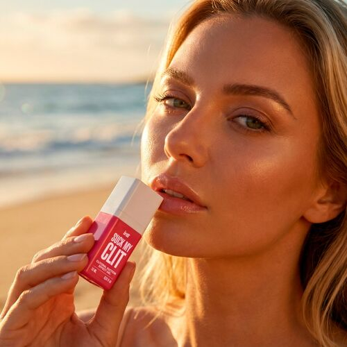 Gel Stimulator INTT Suck My Clit Wild Strawberry, 15 ml [5]