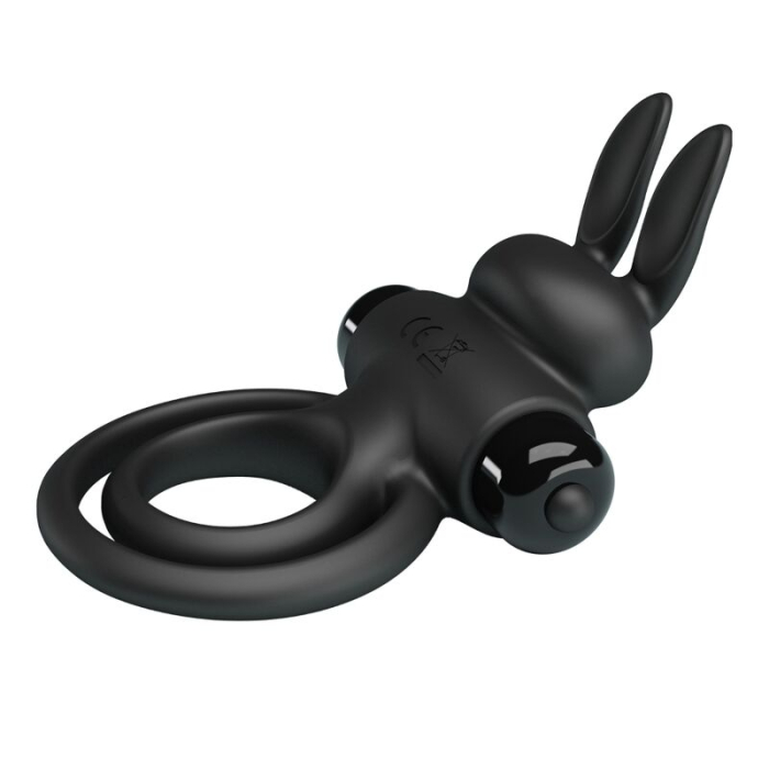 Inel Erectil Vibrator Pretty Love, Silicon, Stimulare, 2.5x3.8cm [4]