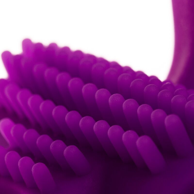 Inel Vibrator Bullet Lastic Adrien Lastic, Silicon Medical, 10 Moduri de Vibratie, Bullet Detasabil, Waterproof, Reincarcabil USB, Violet [3]
