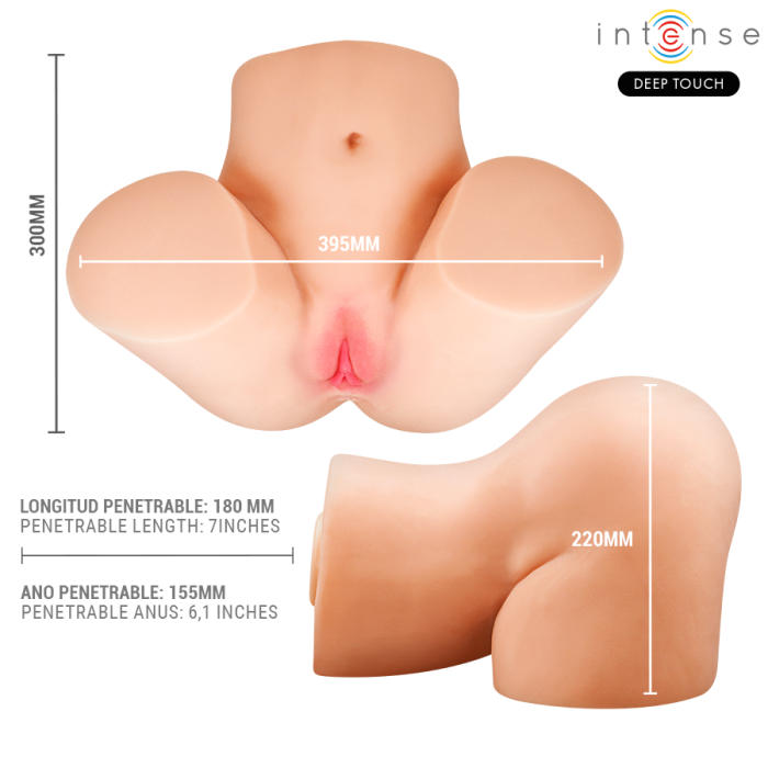 INTENSE DEEP TOUCH – Masturbator vaginal Julia, cu suctiune, incalzire, vibratii si efecte vocale, cu telecomanda, 9 kg [7]
