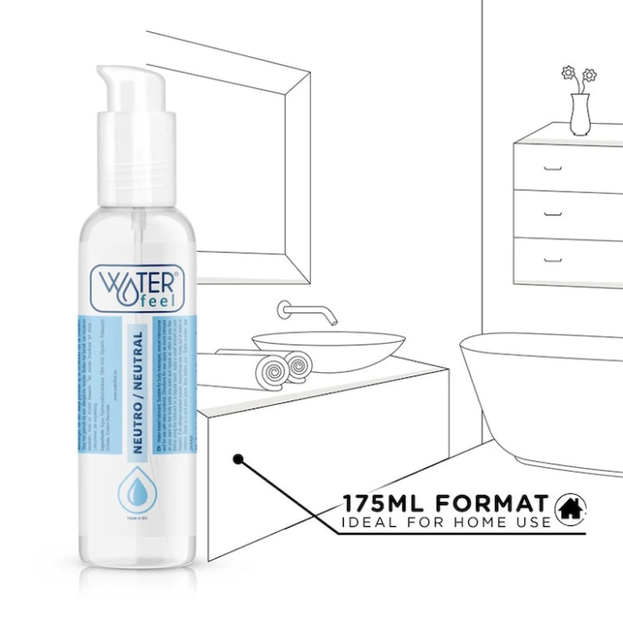 Lubrifiant intim Waterfeel Natural, pe baza de apa, 175 ml, fara aroma, hidratant, compatibil latex [4]