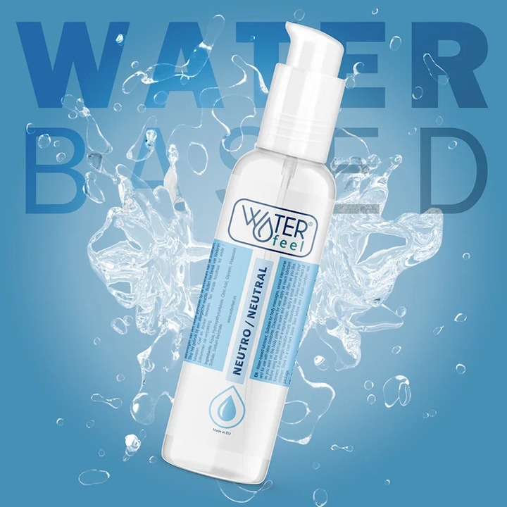 Lubrifiant pe baza de apa Waterfeel, 175 ml, transparent, pentru masaj si utilizare cu prezervative latex [4]
