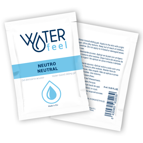 Lubrifiant Waterfeel Neutral 6 ml – Pe Bază de Apă, Fără Parfum, Monodoză [2]