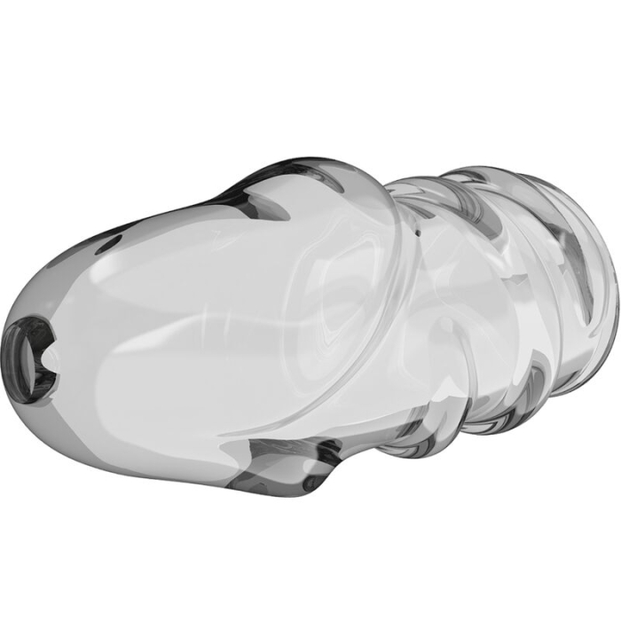 Manson penis, Pretty Love, transparent, material TPR, 90x50x45mm [7]