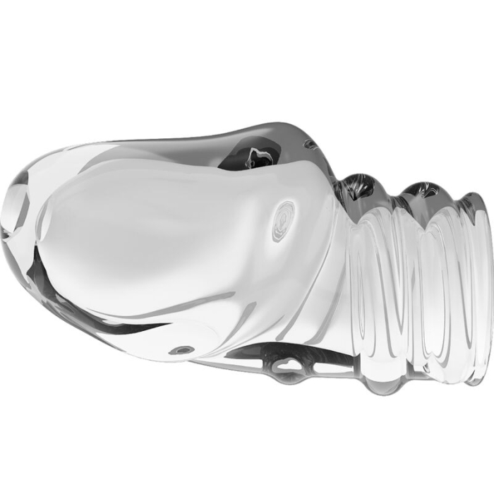 Manson penis, Pretty Love, transparent, material TPR, 90x50x45mm [6]