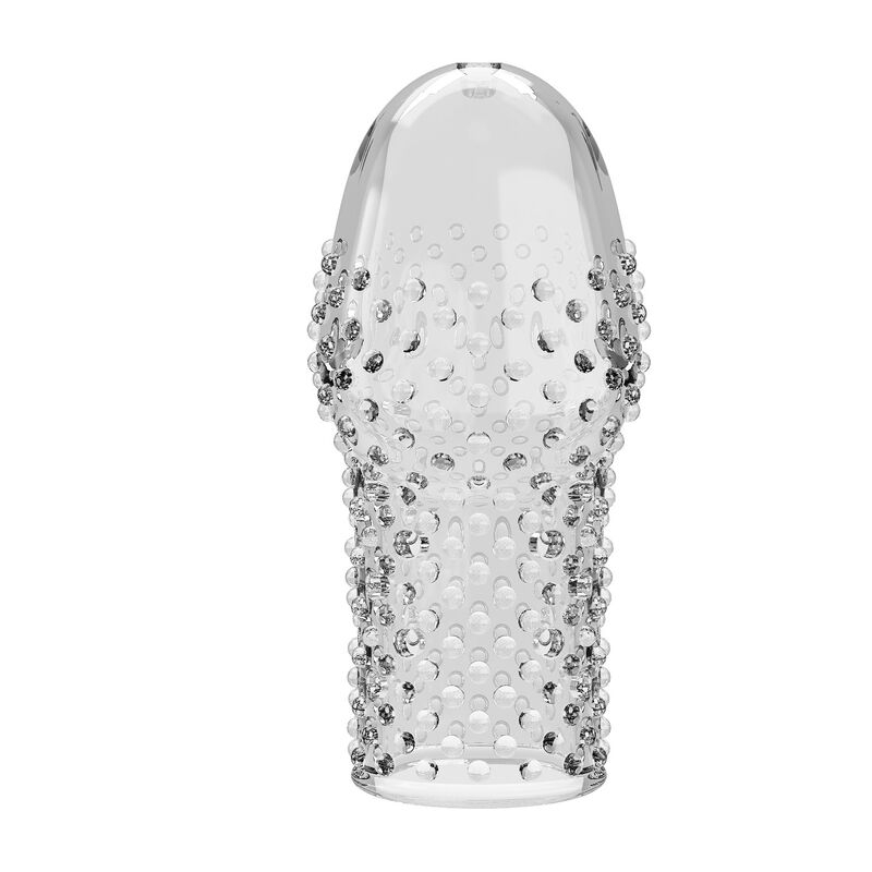 Manșon pentru penis Pretty Love Geeks transparent [2]