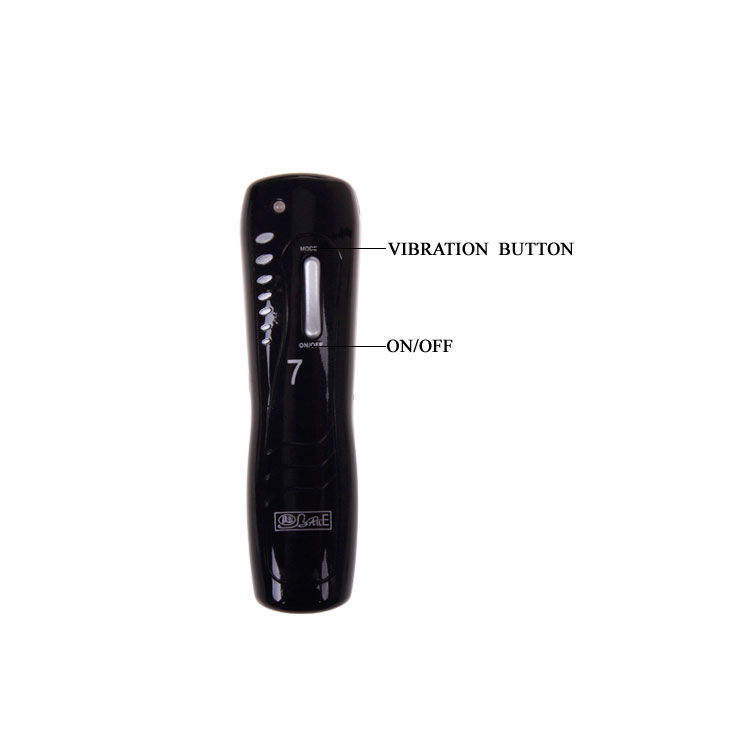 Masturbator realist Baile tip vagin, cu 7 moduri de vibrație și manșon Cyberskin, 18 cm [4]