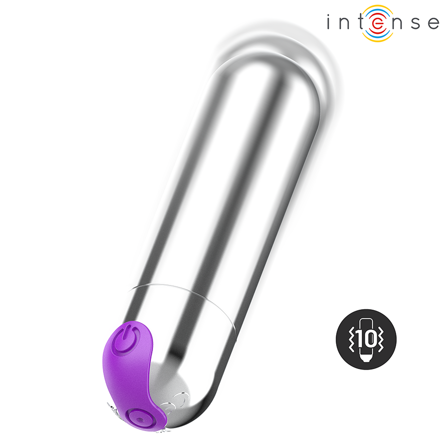 Mini Vibrator Tip Glont Intense Karen, 10 Functii, Reincarcabil USB, Silentios, Rezistent la Apa, Livrare Discreta, Negru [4]