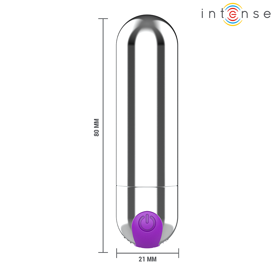 Mini Vibrator Tip Glont Intense Karen, 10 Functii, Reincarcabil USB, Silentios, Rezistent la Apa, Livrare Discreta, Negru [6]