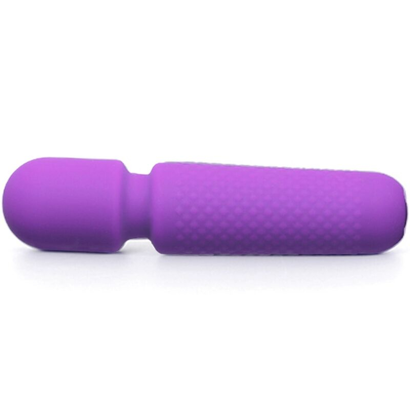 Mini vibrator tip wand Your Magic pentru stimulare clitoridiană și masaj, 10 moduri, reîncărcabil USB, mov [2]
