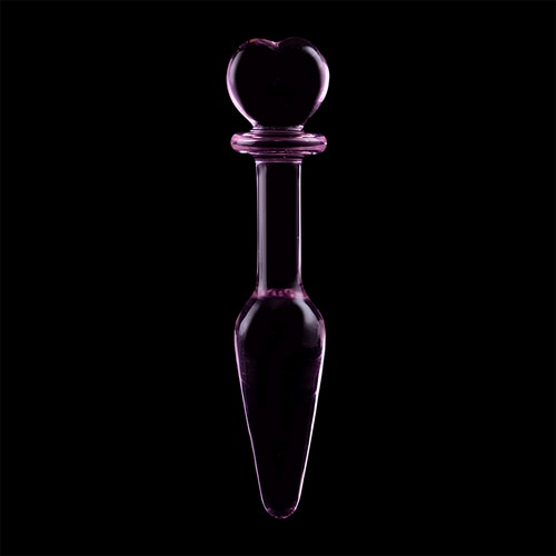 Plug Anal din Sticla Borosilicata Nebula Series by Ibiza, Model 7, Roz, 13.5 cm [5]