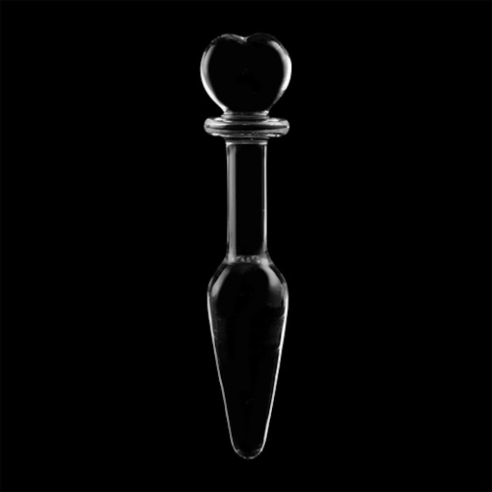 Plug Anal din Sticla Borosilicata Nebula Series by Ibiza, Model 7, Transparent, 13.5 cm [4]
