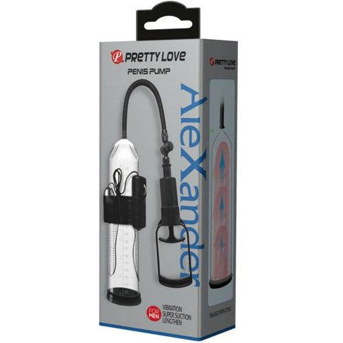 Pompă pentru penis PRETTY LOVE cu vacuum manual și modul vibrator [8]