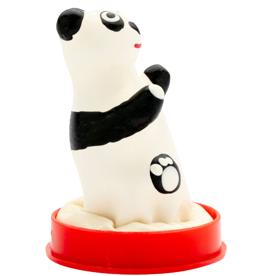 Prezervativ decorativ pictat manual – Model Panda, CONDOMERIE [2]