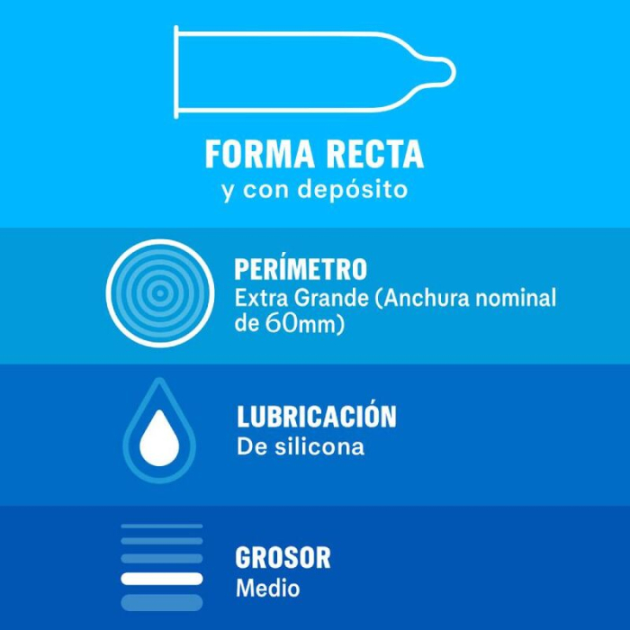 Prezervative Durex Natural XL, 12 bucati, transparent, lubrifiat, latime nominala 60mm [3]