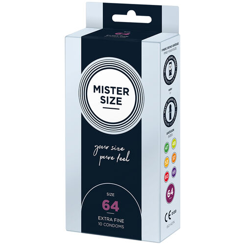 Prezervative Mister Size 64mm, 10 buc [2]