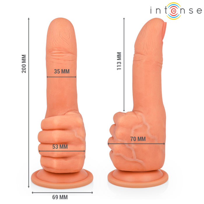 Stimulator punct G Bender, Intense, flexibil, silicon medical, 11.3 cm [2]