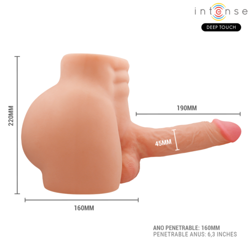 Torso realist, Intense Richie, vibratii, miscare push, 4.7 kg [8]