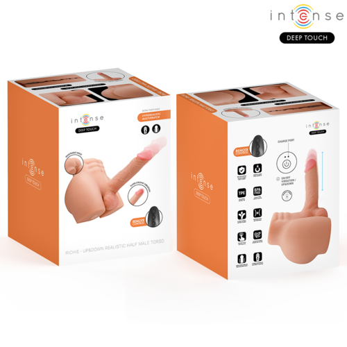 Torso realist, Intense Richie, vibratii, miscare push, 4.7 kg [3]