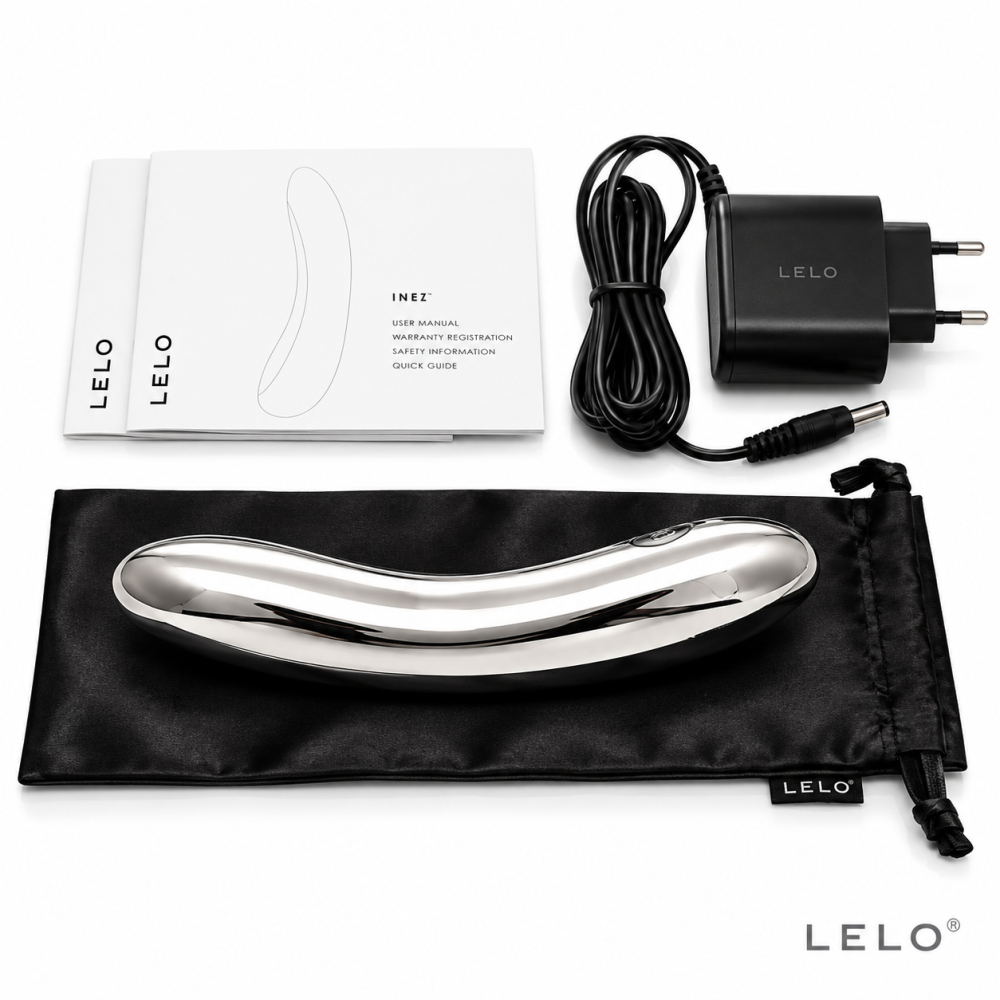 LELO INEZ Stainless Steel – Vibrator de Lux din Oțel Inoxidabil [3]