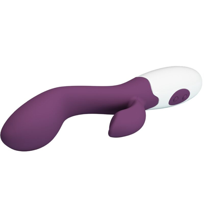 Vibrator G-Spot Pretty Love Brighty, 30 functii de vibratie, mov, 210x70x40mm [5]